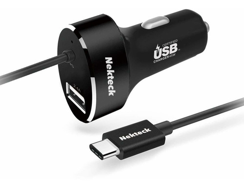 Nekteck Cargador Usb Tipo C (45 W Cable Usb C De 35.8 in 