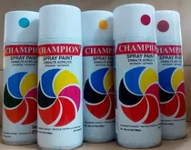 Comprar Pinturas En Spray Champions Azul, Blanco, Amarillo, Rojo