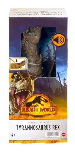 Boneco Tiranossauro Rex Dinossauro Jurassic World C Som 30cm - Alfabay -  Cubo Mágico - Quebra Cabeças - A loja de Profissionais e Colecionadores!