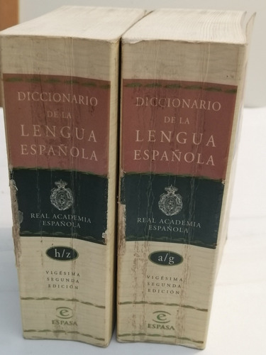 Diccionario  Lengua Española. Real Academia Española. 2 T. 