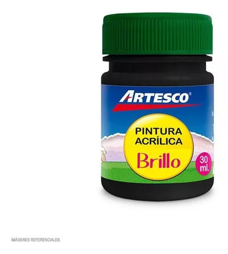 Pintura Acrílica ARTESCO Mate Negro 30 ml