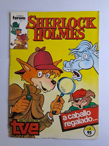 Sherlock Holmes Revista Nª 3 Año 1986 A Caballo Regalado
