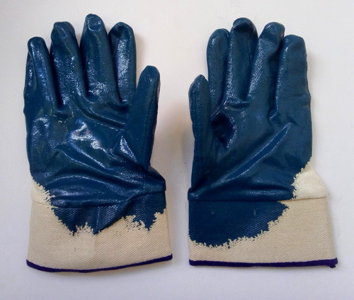 Imagen 2 de 2 de Guantes De Segurida Cortos De Carnaza Reforzados Para Soldar