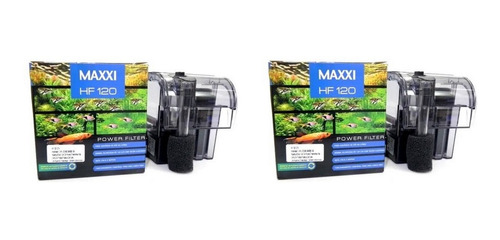Maxxi Power Kit 2unidades Filtro Hf-120 110v P/aquários 30l