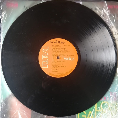 Imagen 3 de 4 de Vinilo Los Galos El Sonido De Los Galos Che Discos