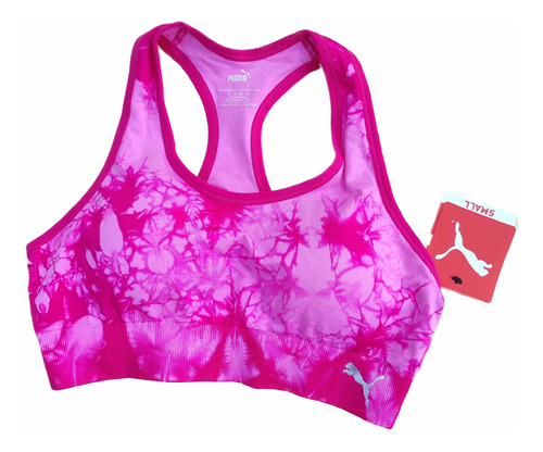 Peto Deportivo Puma Talla S Tie Dye Fucsia Con Rosado