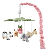 Comprar The Peanutshell Móvil De Cuna Para Niñas, Móviles Musica. Color Rosado