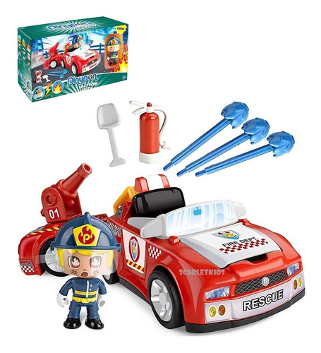 Pinypon Action Vehiculo + Figura Original Famosa Scarletkids