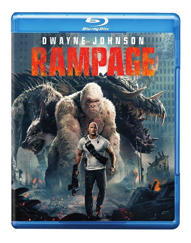 Blu-ray + Dvd Rampage / Devastacion