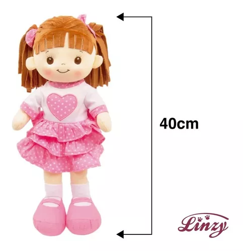 Muñeca Trapo Sonrisa Corazon 42 Cm - Creaciones Llopis con Ofertas en  Carrefour