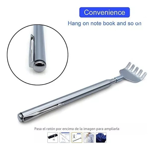 Manita Rascadora Extensible Metal Mano For Rascar 1pz F