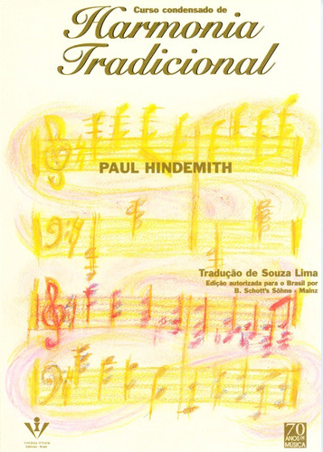 Livro Curso Condensado De Harmonia Tradicional- P. Hindemith