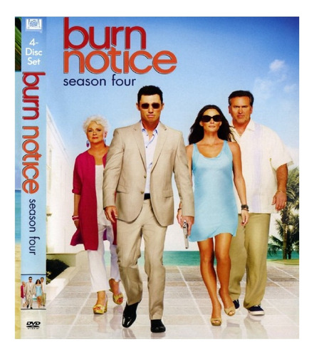 Dvd  Burn Notice  As 7 Temporadas Dublado E  Legendado