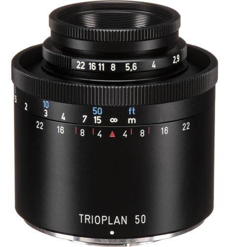 Meyer-optik Gorlitz Trioplan 50mm F/2.9 Lente Para Canon Ef