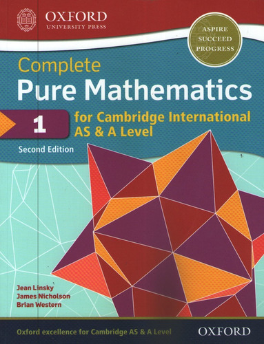 Complete Pure Mathematics 1 For Cambridge International As 