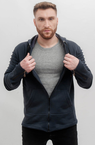 Imagen 6 de 10 de Campera Sudadera Capucha Camperita Hoodie Jacket Cabron A03