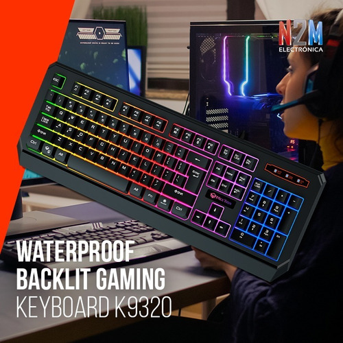 Imagen 6 de 10 de Teclado Gamer Retroiluminado Rgb Meetion Mt-k9320 Premium