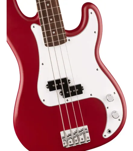 Contrabaixo Squier By Fender Debut Precision Bass Vermelho