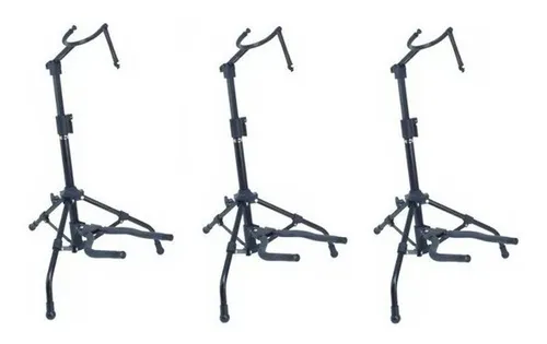 comprar Kit 3 Suportes Chão P\u002F Violão Guitarra Baixo Vector Sg-010