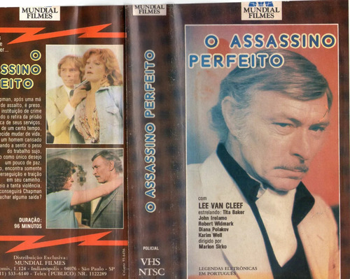 O Assassino Perfeito - Lee Van Cleef - Robert Widmark - Raro (Usado)