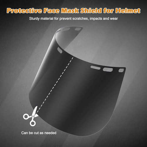 1 Lente De Repuesto De Protector Facial 15.5 X 8 Pulgad...