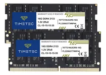 Comprar Kit De Memoria Ram Timetec De 32 Gb (2 X 16 Gb), Ddr4, 2133 