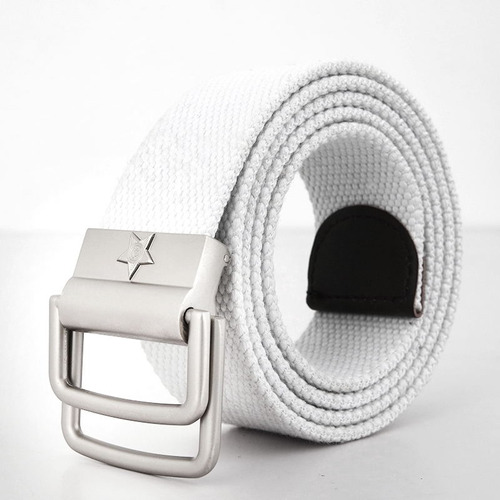 Cinturón Táctico De Lona Para Hombre, Diseño De Estrella Sov