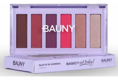 Paleta De Sombras Sexteto Basic? Not Today! - Bauny