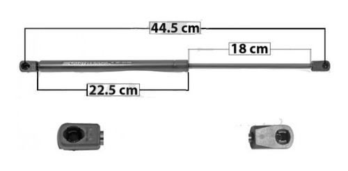 Amortiguador Vidrio Trasero Ford Escape 2008 - 2012 Mnj