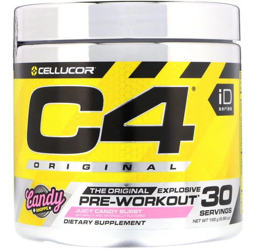 Cellucor C4 30 Servicios Original Pre Entrenamiento