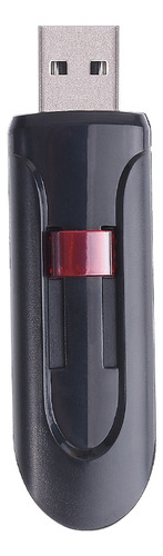 Pendrive Jaster Cruzer Glide 32gb 2.0 Preto E Vermelho
