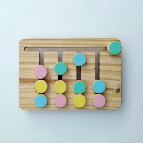 Juego 3 En Línea De Madera | Clásico Y Duradero | Diversión