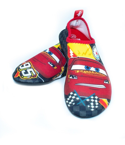 Imagen 2 de 4 de Aqua Shoe Niño Cars Negro Moletto