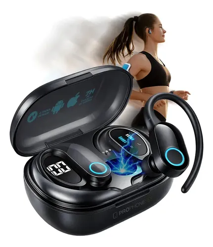 Fone Ouvido Bluetooth Tws Sem Fio 5.3 Super Esportivo Profissiona...