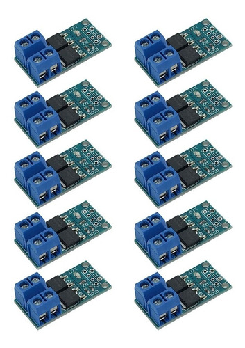 Mosfet Tr Dual De Alta Potencia, 10 Unidades, 5 V, 36 V, 15