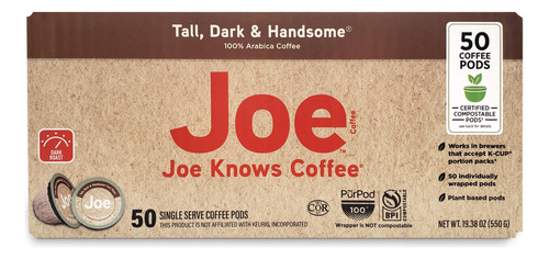 Joe Knows Coffee, Capsulas De Cafe Altas Oscuras Y Hermosas,