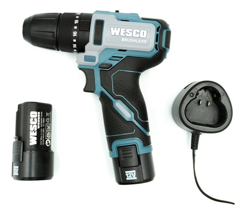 Parafusadeira Furadeira Impacto 12v Ws2558k2 C/ Maleta Wesco