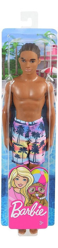 Imagem 1 de 6 de Barbie 2022 Praia Tropical Negro Steven Fashionistas