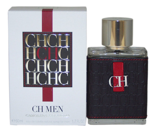 Perfume Carolina Herrera Ch Men Edt 50 ml Para  Hombre  