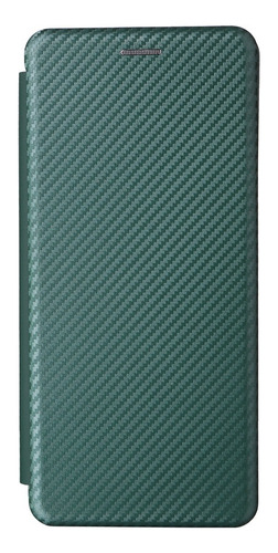 Funda Tipo Cartera De Poliuretano De Fibra De Carbono Para X
