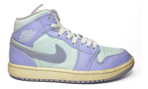 Nike Jordan 1 Mid Purple Aqua 