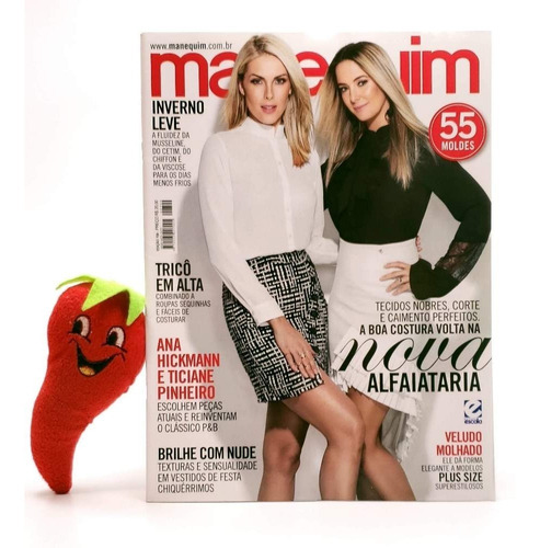 Revista Manequim Nova Alfaiataria N° 709 Ana Hickmann