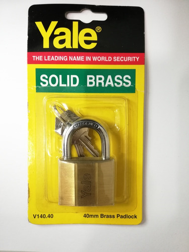 Candado Yale Arco 40mm 