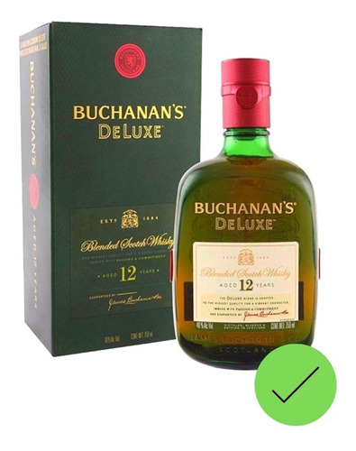 Whisky Buchanans Deluxe 750cc Aged 12 Years