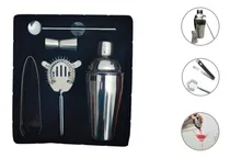 Comprar Set Kit Barman Completo Coctelera Tragos Bebidas Of
