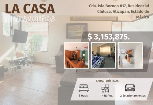 Casa En Residencial Chiluca Estado De Mexico /gv16 -  Za 153