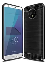 Comprar Funda Tpu Antigolpe Fiber Carbón Para Moto G6 Comun