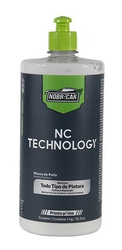 Massa De Polir Nobre Car - Nc Tecnology - 1kg