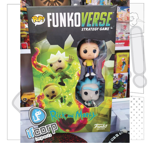 Juego De Mesa Funkoverse Rick And Morty Funko Pop (Usado)