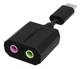 Adaptador Áudio Mic Pc Cel Notebook P2 P/usb Type-c